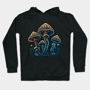 Cottagecore Psychedelic Magic Mushrooms Hoodie